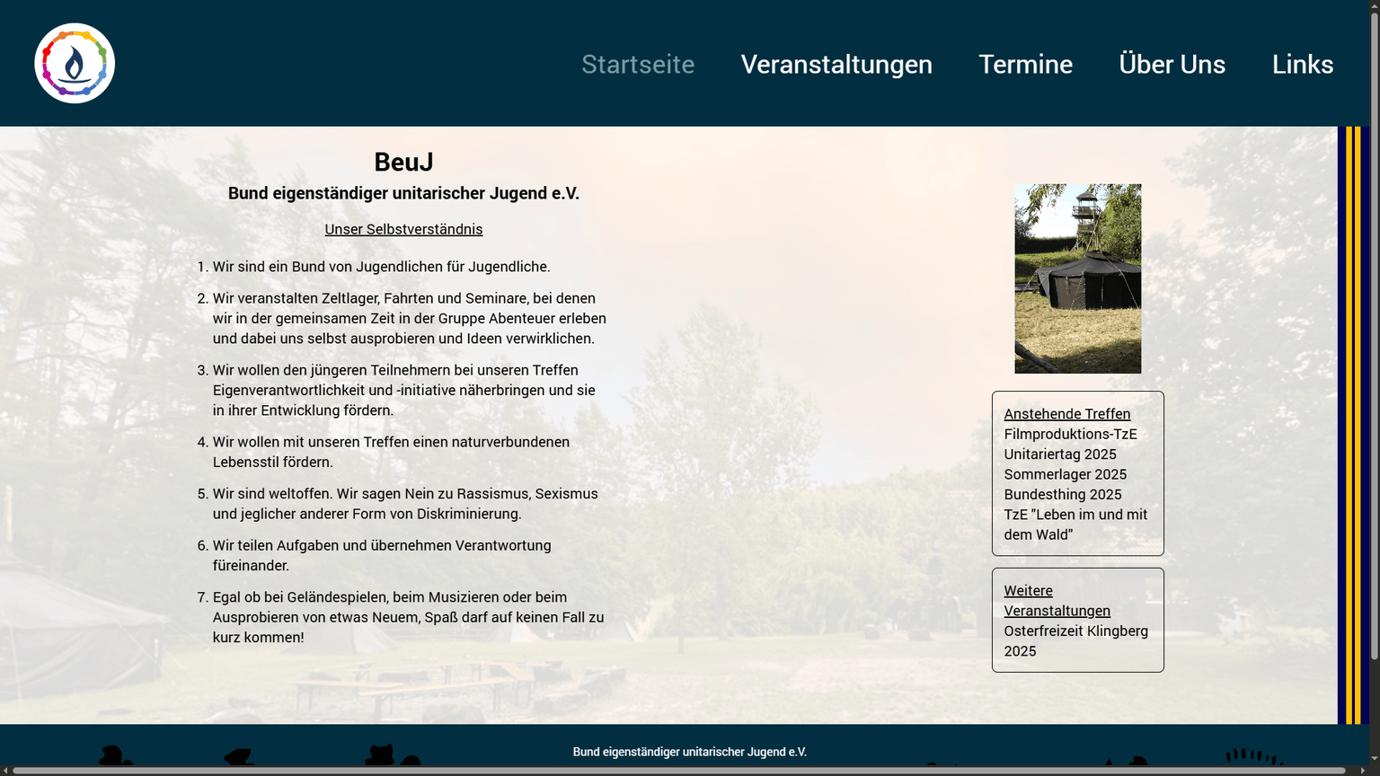 Ein Screenshot von einem Projekt von mir
